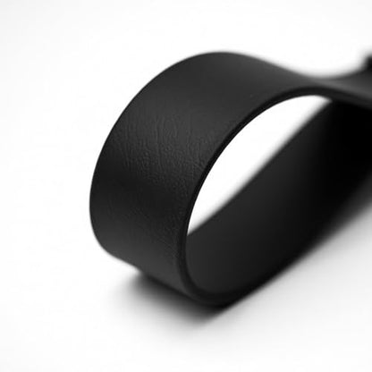 Buckleguy.com BioThane®, Beta, Leather Weight - color: Black, size: W: 1-1/4" and L: 1 Foot (continuous length)