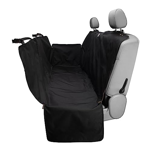 Carhartt Universal Fitted Nylon Duck Pet Hammock, Dog Back Seat Cover, Black - color: Black