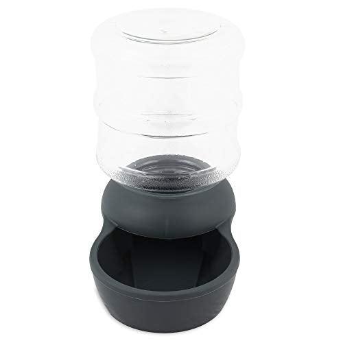 Petmate Aspen Pet Lebistro Gravity Waterer, 2.5 Gallon, Made in USA - color: Breeze