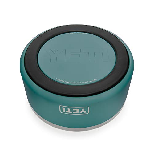 YETI Boomer 8, Stainless Steel, Non-Slip Dog Bowl, Holds 64 Ounces - color: River Green
