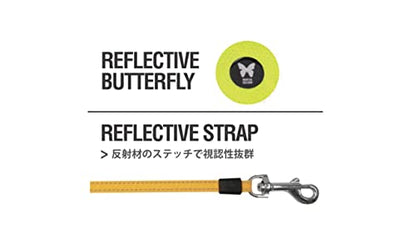 Martin Retractable Lead Reflective XS Tape 3m Yellow - color: yellow