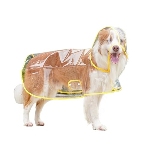 Dog Raincoat Windbreaker Rain/Water Rain Coat for Dogs Dog Rain Jacket Hooded Jackets Rain Coat for Dogs(8X-Large,D)
