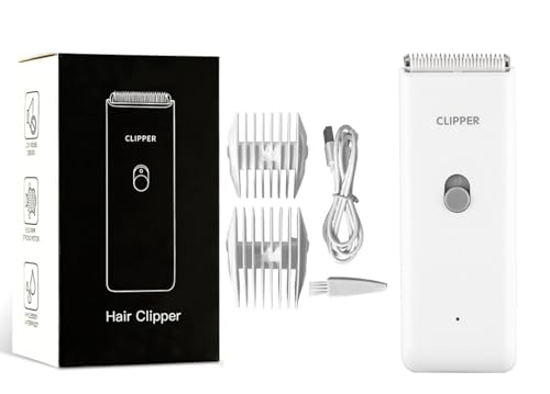 Dog Clippers,Quiet Washable USB Rechargeable Cordless Dog Grooming Kit,Electric Pets Hair Trimmers Shaver Shears for Dogs and Cats White - color: White