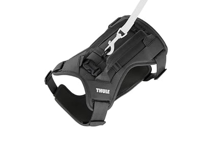 Thule Cappy Dog Harness M - Crash-Tested for Safety - Seatbelt passthrough - Adjustable & Easy to Clean - Padded Breathable mesh Panels - Leash Loop - Step-in Design - size: Medium