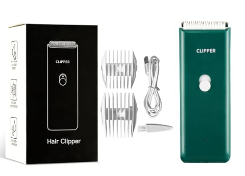 Dog Clippers,Quiet Washable USB Rechargeable Cordless Dog Grooming Kit,Electric Pets Hair Trimmers Shaver Shears for Dogs and Cats Green - color: Green