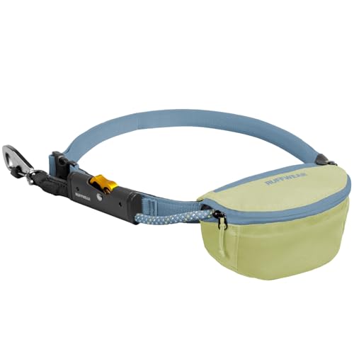 Ruffwear, Hitch Hiker Dog Leash, Adjustable Leash & Hitching System for Camping & Hiking, Sunny Lime - color: Sunny Lime