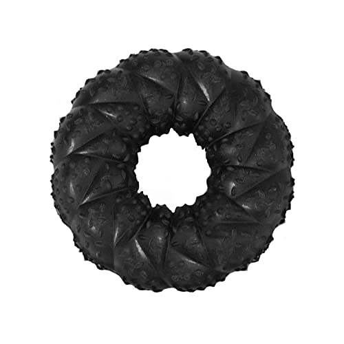 Nylabone Strong Max Chew Braided Ring Chew Toy for Dogs, Beef, Medium/Wolf - Up to 35 lbs. (1 Count) - size: Medium up to 35 lbs.