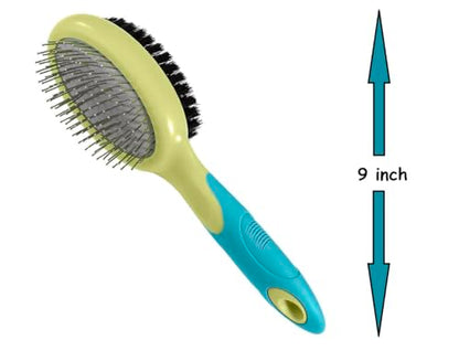 Dog and Cat Professional Oval Grooming Pin Brushes Choose Size Style and Type All Have Ergonomic Handles (Groomers Set - All 6 Brushes) - size: Groomers Set - All 6 Brushes
