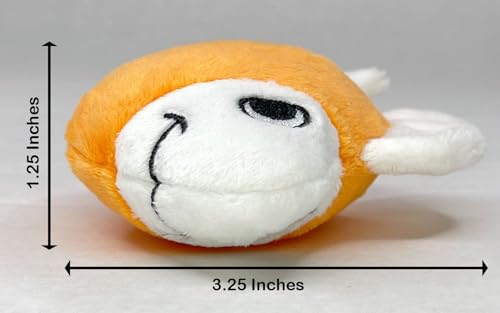 Glory To Dog TinyToy Gold Fish Small Dog Toy - style: Goldfish
