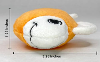 Glory To Dog TinyToy Gold Fish Small Dog Toy - style: Goldfish