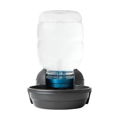 Petmate® Replendish® Automatic Dog Water Dispenser Gravity Pet Waterer with Microban Antimicrobial Protection, 100% BPA Free - 2.5 Gallon, Wide Mouth Bowl, with 2 Extra Filters - size: Medium