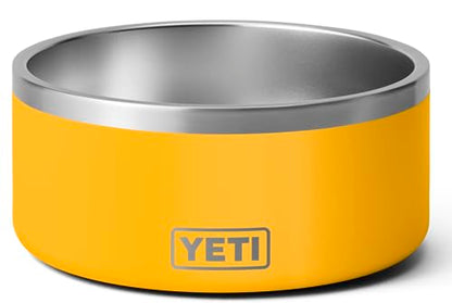 YETI Boomer 8, Stainless Steel, Non-Slip Dog Bowl, Holds 64 Ounces - color: Alpine Yellow