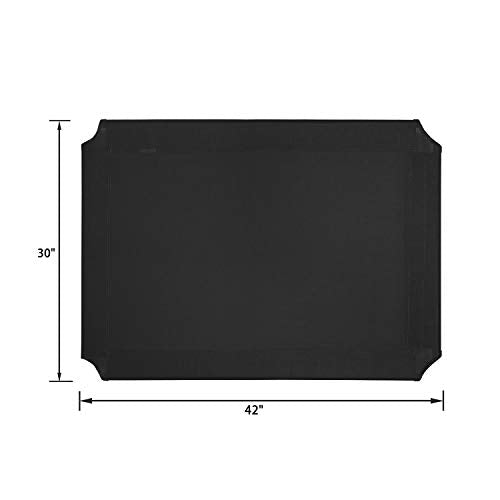 Veehoo Dog Bed Cover for CWC1803-L - color: Black, size: 42.0"L x 30.0"W x 0.2"Th