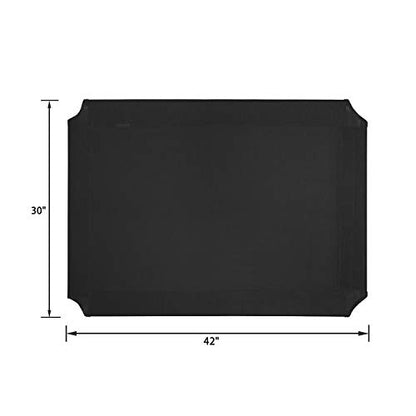 Veehoo Dog Bed Cover for CWC1803-L - color: Black, size: 42.0"L x 30.0"W x 0.2"Th