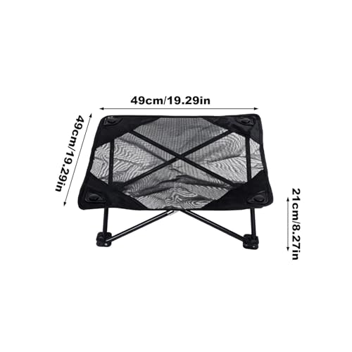 Foldable Dog Bed | Moisture-Resistant Waterproof with Bag | Indoor Outdoor Pet Mesh Bed - for Living Room Camping Yard Balcony Garden Backyard Puppy Kittchen