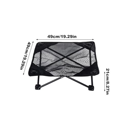 Camping Dog Bed,Waterproof Foldable Summer Furniture | Outdoor Mesh Sleeping Bed | for Living Room Camping Yard Balcony Garden Backyard Puppy Kittchen