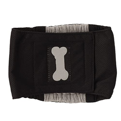 Dog Diapers Male, Belly Bands for Male Dogs Leakproof Strong Water Absorption Doggie Puppy Diapers Washable Male Dog Belly Wrap Dog Belly Band for Small Medium Large Dog (S #12) - size: S #12