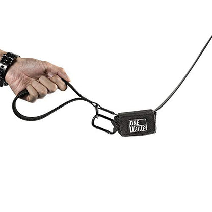 OneTigris Waste Bag Dispenser Mini Pouch Holder for Dog Cat Poop Bag & Baby Diaper Bag (Black)