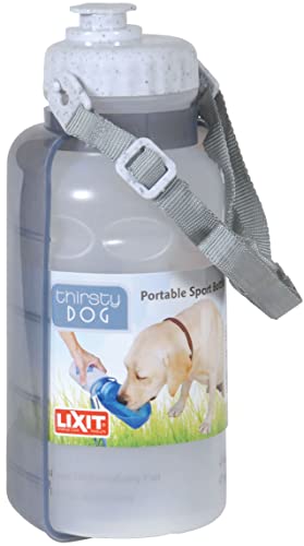 Lixit 00842 20 Oz Thirsty Dog Pet Sport Bottle