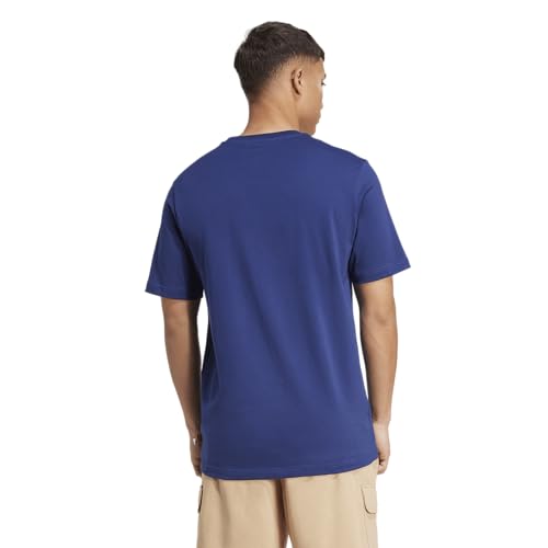 adidas Men's Dog Patch Graphic T-Shirt - color: Dark Blue/Hoop, size: X-Large Tall