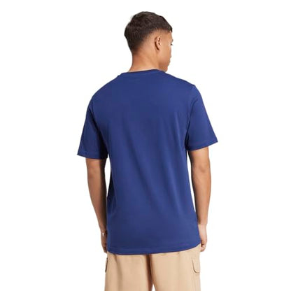 adidas Men's Dog Patch Graphic T-Shirt - color: Dark Blue/Hoop, size: X-Large Tall
