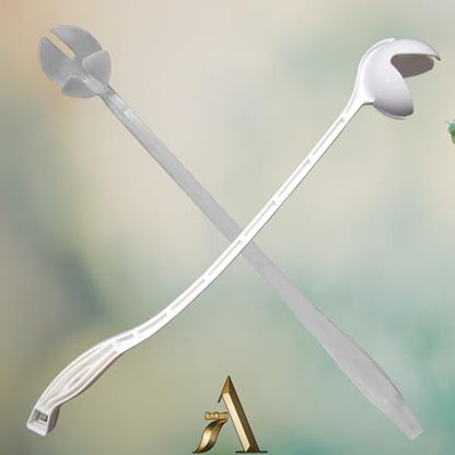 AnNafi® Cricket Ball Thrower Speed Arm | Professional Practice Launcher & Ball Pickup Tool | Full & Half Pitch Training Equipment (White, Only Thrower) - color: White, size: Only Thrower