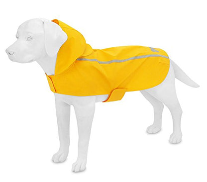 Best Pet Supplies - Voyager Waterproof Dogs Rain Poncho, Yellow, X-Small, Chest: 12.5" ~ 16" (253-YW-XS), 1 Count (Pack of 1) - color: Raincoat (Bright Yellow), size: Chest:12.5 in~16 in