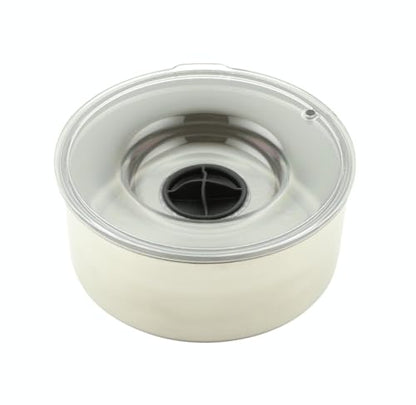 Slopper Stopper Stainless Steel Dripless Water Bowl with Tritan Plastic Lid – Holds 1 Gal, Reduces Spills & Trails Up to 85%+, Water Bowl for Large Breed Dogs (51-85 lbs), The Original Slobber Stopper - size: 51-85 Lbs Large, style: Stainless Steel