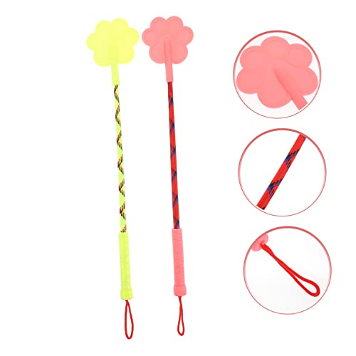 Healifty 2Pcs Paw Shaped Rubber Dog Training Tool Small for Puppy Obedience Improvement Pet Training Equipment Flexible Lightweight Gift