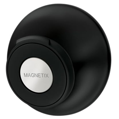 Moen Remote Dock for Magnetix Handshowers with Included Wall Bracket or Permanent Waterproof Adhesive Options, Matte Black, 186117BL - color: Matte Black