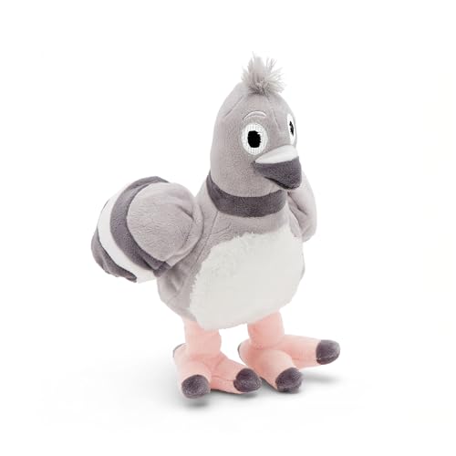 BarkBox Flappin' Flossie Dog Toy | Plush Pigeon Toy with Squeaker, Crinkle & Fluffy Filling | Fun Squeak Toy for Dogs - color: Flappin Flossie