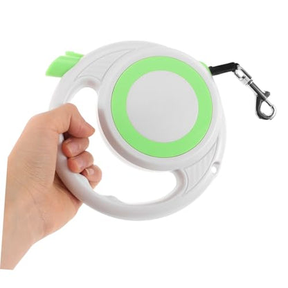 Balacoo Retractable Dog Leash with Adjustable and Automatic Traction System Comfortable Heavy Duty Leash for Small Medium and Large Dogs for Walking Training and Running Activities - size: 22.50X15.20X4.00CM