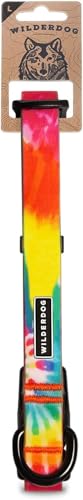 Wilderdog Waterproof Dog Collar - Repels Water & Dirt - Large 17"-24" - Tie Dye - color: Tie Dye, size: Large