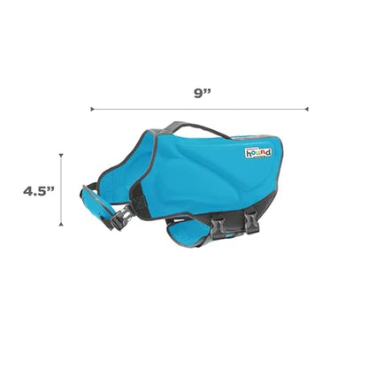 Outward Hound Dawson Swim Blue Dog Life Jacket, XS - color: Blue, size: X-Small (Chest Girth: 11"-15")