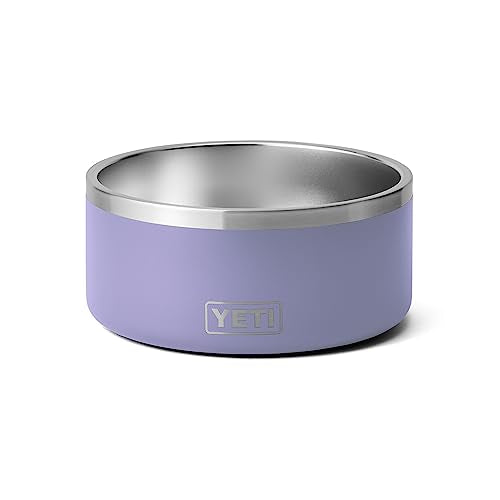 YETI Boomer 8, Stainless Steel, Non-Slip Dog Bowl, Holds 64 Ounces - color: Cosmic Lilac