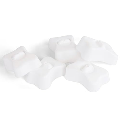 Outward Hound by Nina Ottosson Bone Replacement Parts for Interactive Dog Puzzles - DogBrick, DogTornado, DogSmart, PuppyTornado, PuppySmart, 5-Pack, White - color: Extra Bones (White) - 5 Pack