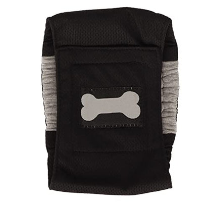 Dog Diapers Male, Belly Bands for Male Dogs Leakproof Strong Water Absorption Doggie Puppy Diapers Washable Male Dog Belly Wrap Dog Belly Band for Small Medium Large Dog (S #12) - size: S #12