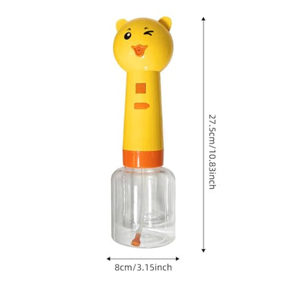 Electric Foaming Shampoo Dispenser for Dog and Cat, Dog Soap Dispenser - 2-in-1 Dog Soap Holder, Rechargeable Soap Dispenser, Foamer for Pet Bathing, Bathroom, Kitchen Sink (Little Bear, 1pc) - color: Little Bear, 1pc