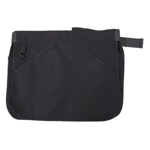 Fafeicy Waist Belt Apron Bag Canvas Tool Apron with Adjustable Strap 27 to 46 in 4 Front Pockets Large Back Pocket for Gardening Dog Trainer Hairstylist Outdoor Work