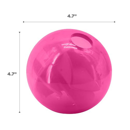 Outward Hound Orbee-Tuff Mazee Interactive Dog Puzzle Toy, Treat Dispensing Slow Feeder Ball, Pink, 4.7-Inch - color: Pink