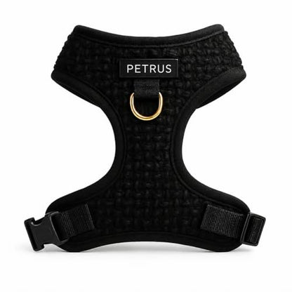 Premium No-Pull Dog Harness Soft Neoprene & Breathable Mesh Vest with Front & Back Clip D-Rings Adjustable Lightweight Walking Harness for Puppies, Small & Medium Dogs (Black Boucle, XS) - color: Black Boucle, size: XS: Neck 10.6-14.2'', Chest 14.2-18.9''