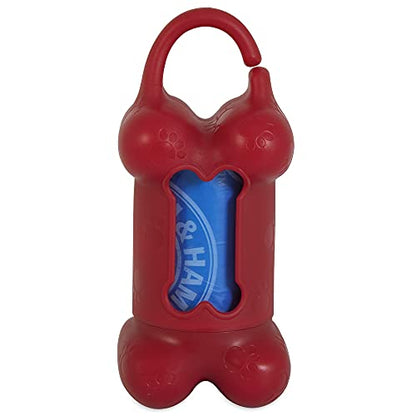 Arm & Hammer Easy-Tear Disposable Dog Poop Bag Refills, Fresh Scent Odor Control, Blue, 90 Dog Poop Bags 7 x 2.5 Inches