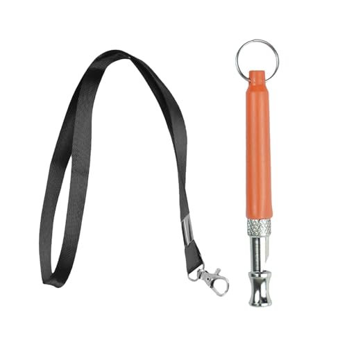 Dog Bark Stopper, Ultrasonic Noise Control System, Anti Bark Training Device Kit, Portable Correction Tool, Pet Behavior Aid Device, Home Lawn Backyard Walking Hiking Use Training Support - color: Orange
