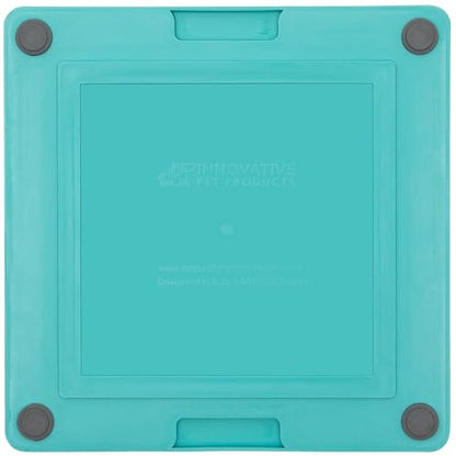 LickiMat Tuff, Heavy-Duty Buddy, Dog Slow Feeder Lick Mat, Boredom Anxiety Reducer; Perfect for Food, Treats, Yogurt, or Peanut Butter, Fun Alternative to a Slow Feed Dog Bowl, Turquoise - color: Turquoise