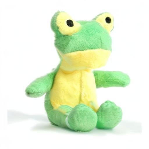 Glory To Dog TinyToy Green Frog Plush Dog Toy for Puppies and Small Dogs - style: Frog
