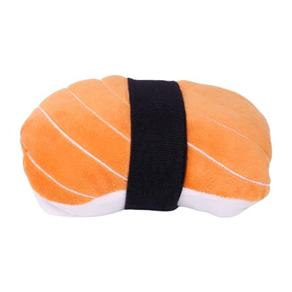 ZippyPaws NomNomz - Dog Squeaky Toys to Keep Them Busy, Funny Food Plush for Small & Medium Dogs, Cute Stuffed Puppy Toy, Pet Products, Gift for Dogs of All Breeds, Soft and Cuddly - Sushi - color: Sushi