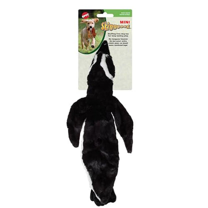 SPOT Skinneeez Stuffing Free Arctic Animal Dog Toy - with Squeaker in Head and Tail, Stuffingless Design is Great for Moderate Chewers, Tug Toy for Small Puppies & Dogs - 15in, Assorted Styles, 1 Toy - size: Small/15 Inch
