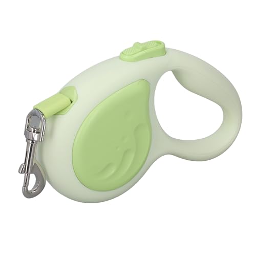 Retractable Dog Leash Automatic One Handed Brake Ergonomic Durable Pet Walking Leash for Walking Travel Training Adjustable Length Locking Function Tension Resistance Stainless