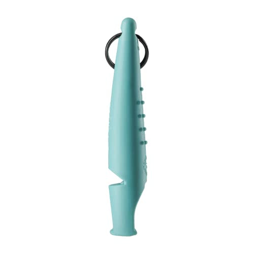 ACME Alpha 211.5 Professional Dog Training Whistle with Enhanced Ergonomic Grip. BPA-Free Plastic. 110 dBA. Long Range. Standardized Frequency. Weatherproof. Made in the UK (Turquoise) - color: Turquoise