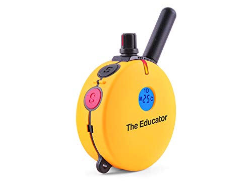 Educator ET-402 E Collar for Dog Training with Remote - 3/4 Mile Range, Waterproof, 100 Blunt Stimulation Levels, Tone or Vibration Mode, Night Tracking Light for Small, Medium & Large Dogs (2 Dogs) - size: 2-Dog (ET-402)